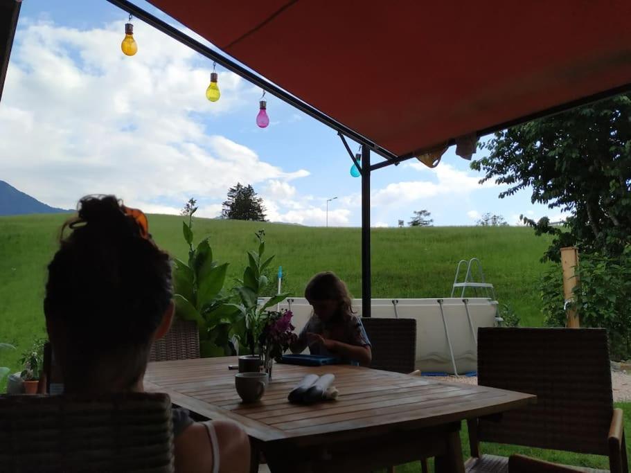 Upcycling Appartement Fischl - Nachhaltig Und Kreativ Wohnen Fuer Gross Und Klein Jenbach Zewnętrze zdjęcie